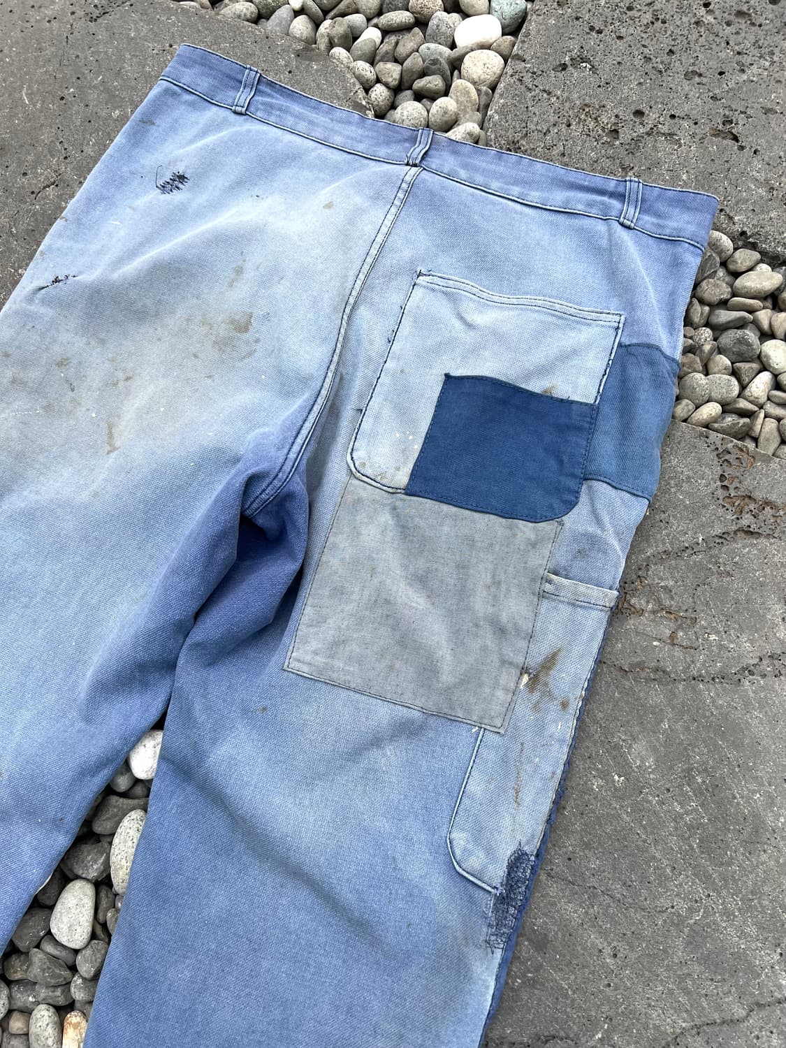 HARD FADED VINTAGE WASHING 패치워크프렌치워크팬츠 상품이미지9