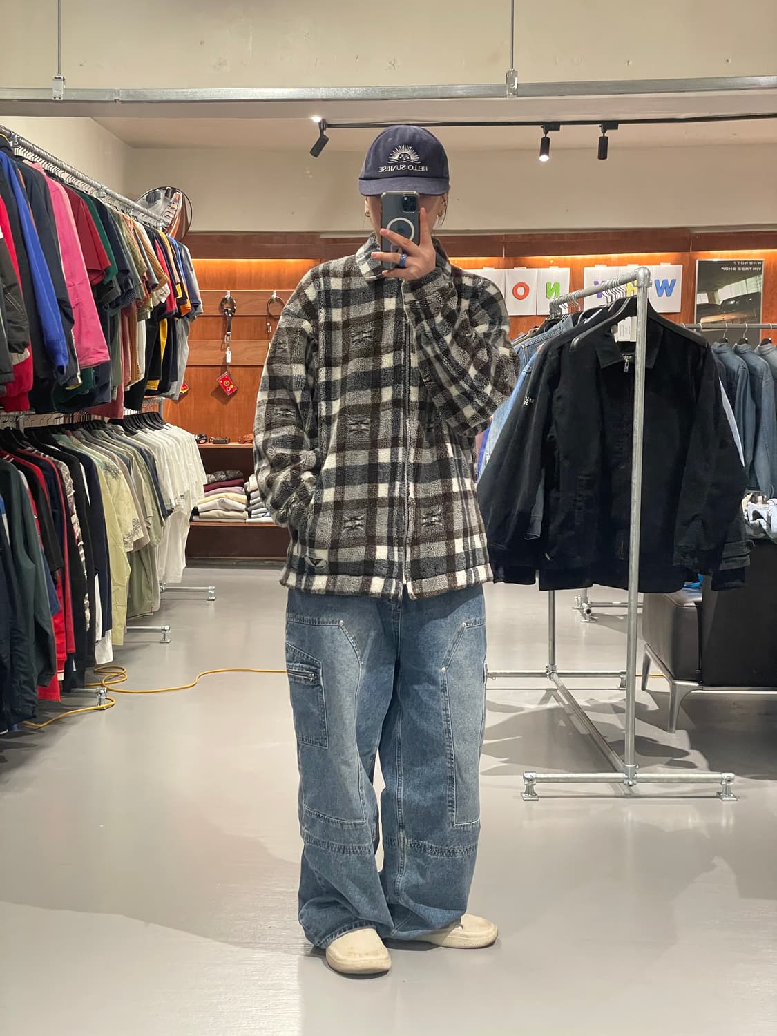 아식스 패턴 플리스 자켓   상품이미지3