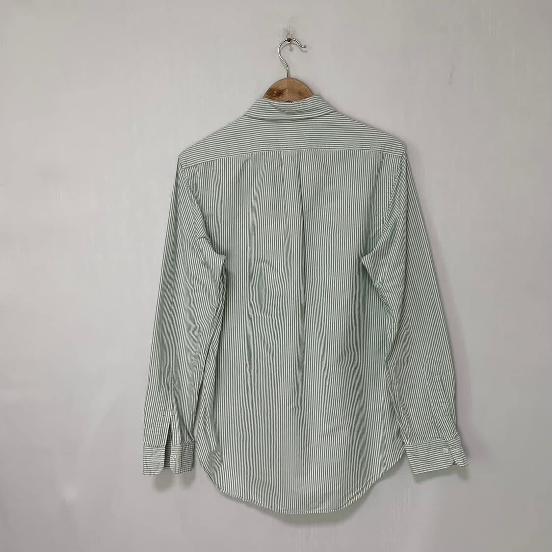폴로 랄프로렌 스트라이프 민트 셔츠 M 남녀공용 상품이미지3