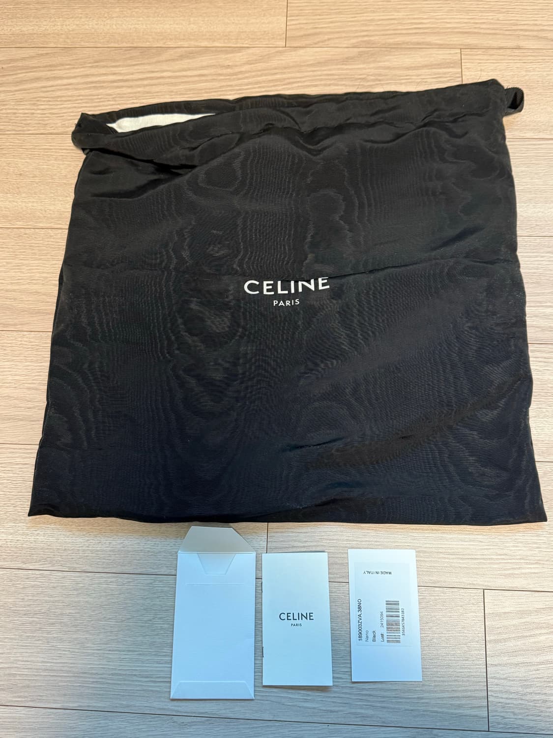 셀린느 벨트백 나노 블랙 상품이미지9