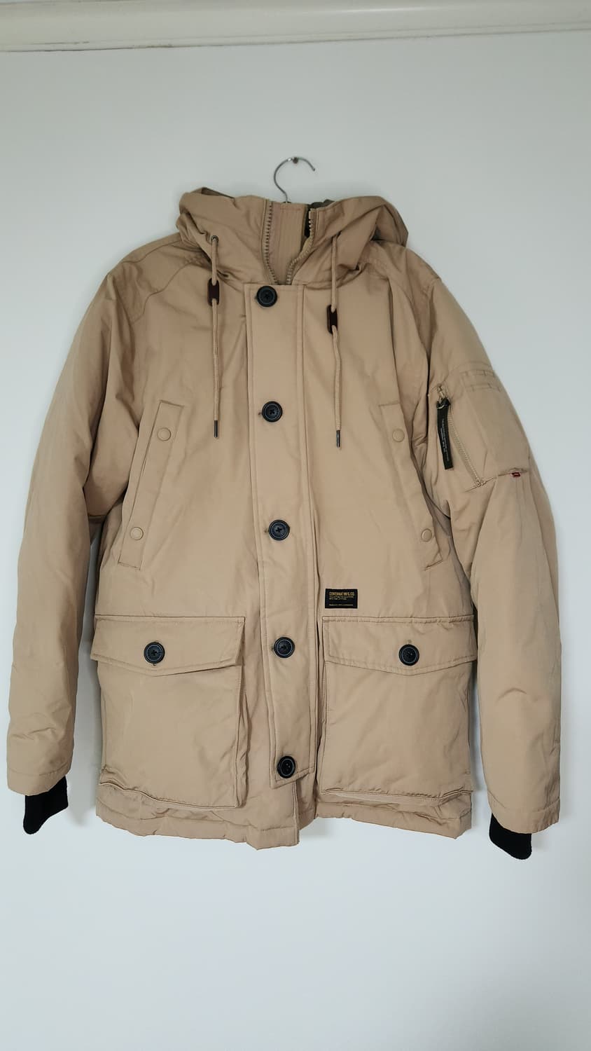 # 겨울파카의 대명사 N-3B 커버낫 남성 후드 구스다운 패딩 급처 상품이미지3