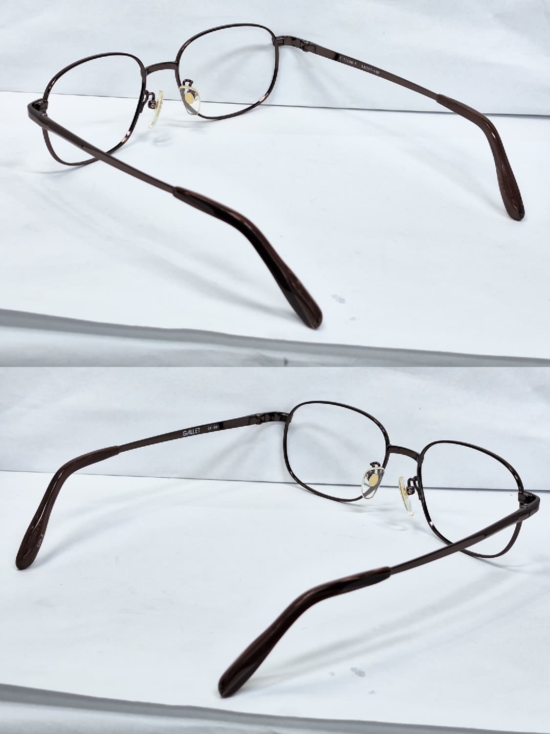 GALLET GA-901 T-TITAN-P 순 티타늄 클래식 안경 안경테 상품이미지8