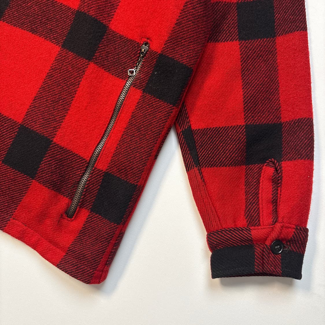 50s~ Profile SPROTSWEAR  체크패턴 울 셔츠자켓 상품이미지4