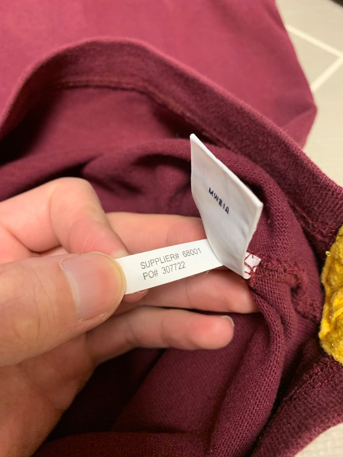 폴로 빅포니 긴팔 럭비티 버건디 상품이미지7