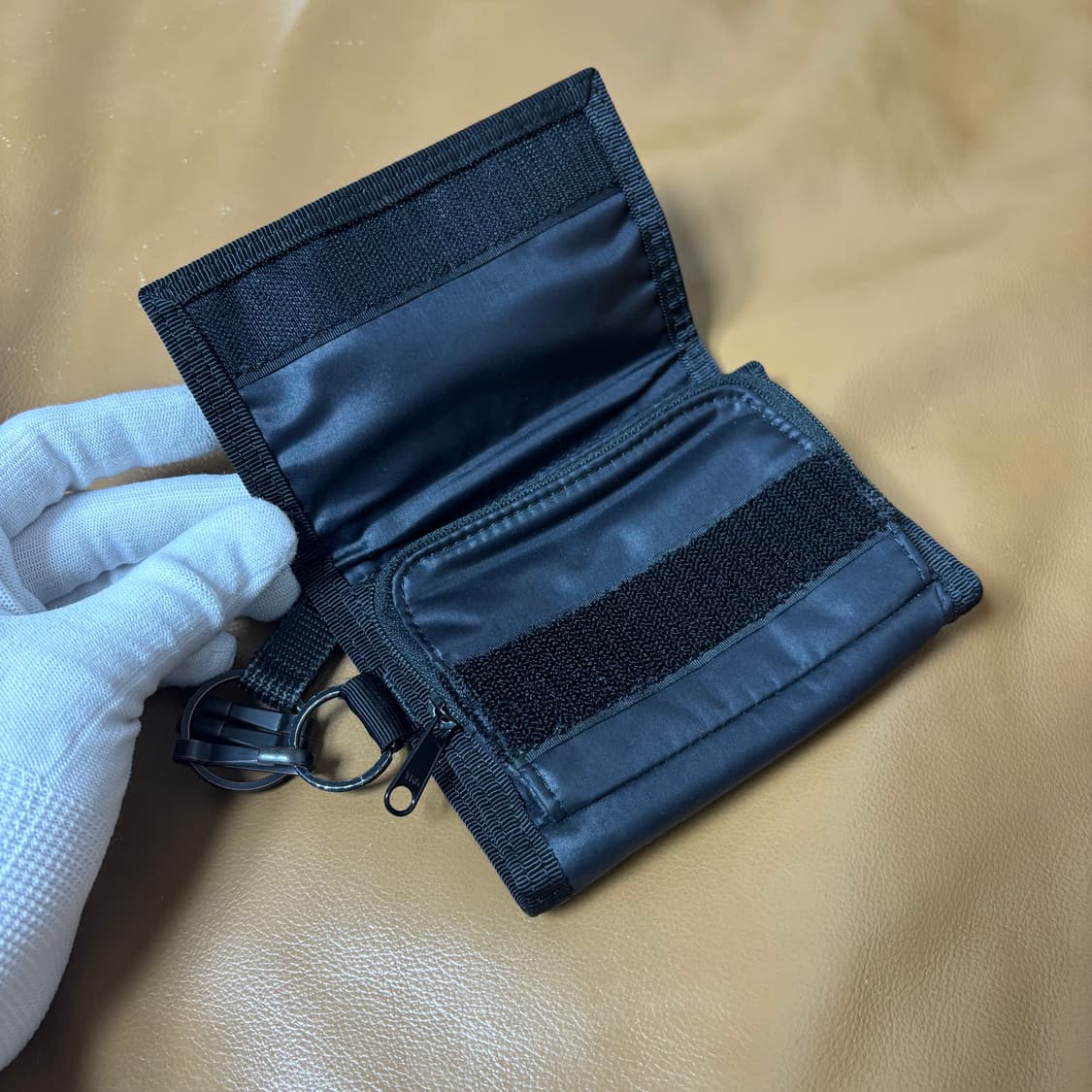 PORTER 포터 캡슐 폴딩 월렛 지갑 블랙 상품이미지4