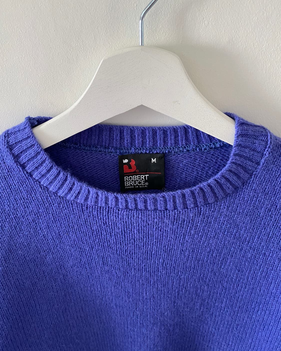 90s 빈티지 ROBERT BRUCE 니트 스웨터 상품이미지4