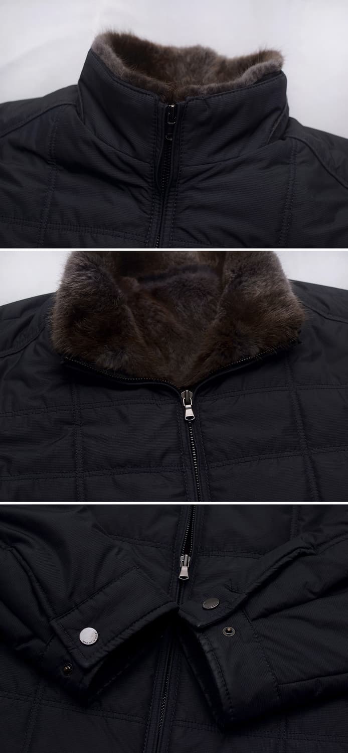 코오롱 브렌우드 디테처블 모피 라이너 투인원 패딩 자켓 (105+) 상품이미지9