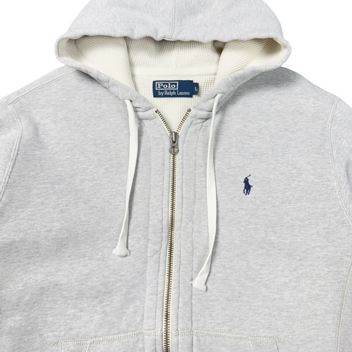 (L) 폴로 랄프로렌 써멀 후드집업 그레이 상품이미지2