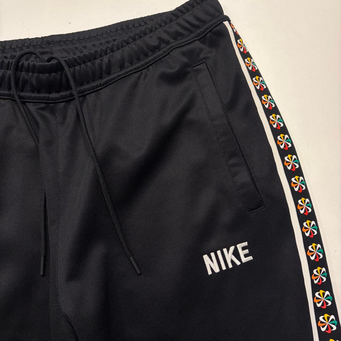 [M] 나이키 블랙 트랙 바지 사이드 라인 팬츠 D402 상품이미지3