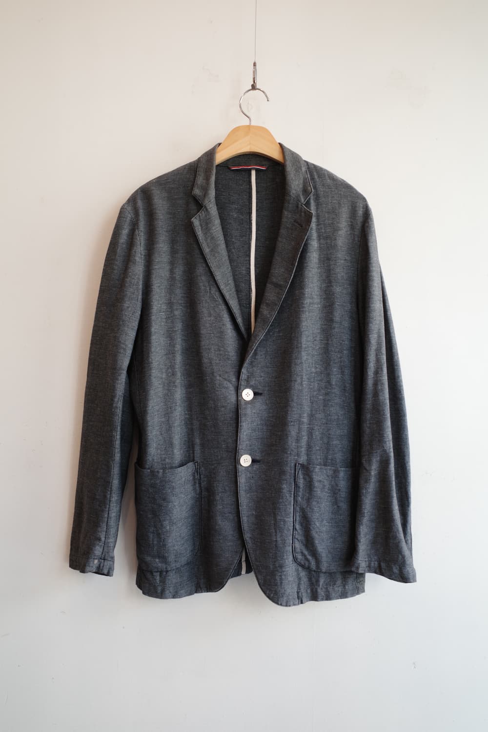 BEAMS 빔즈 코튼&리넨 니트 자켓 상품이미지1