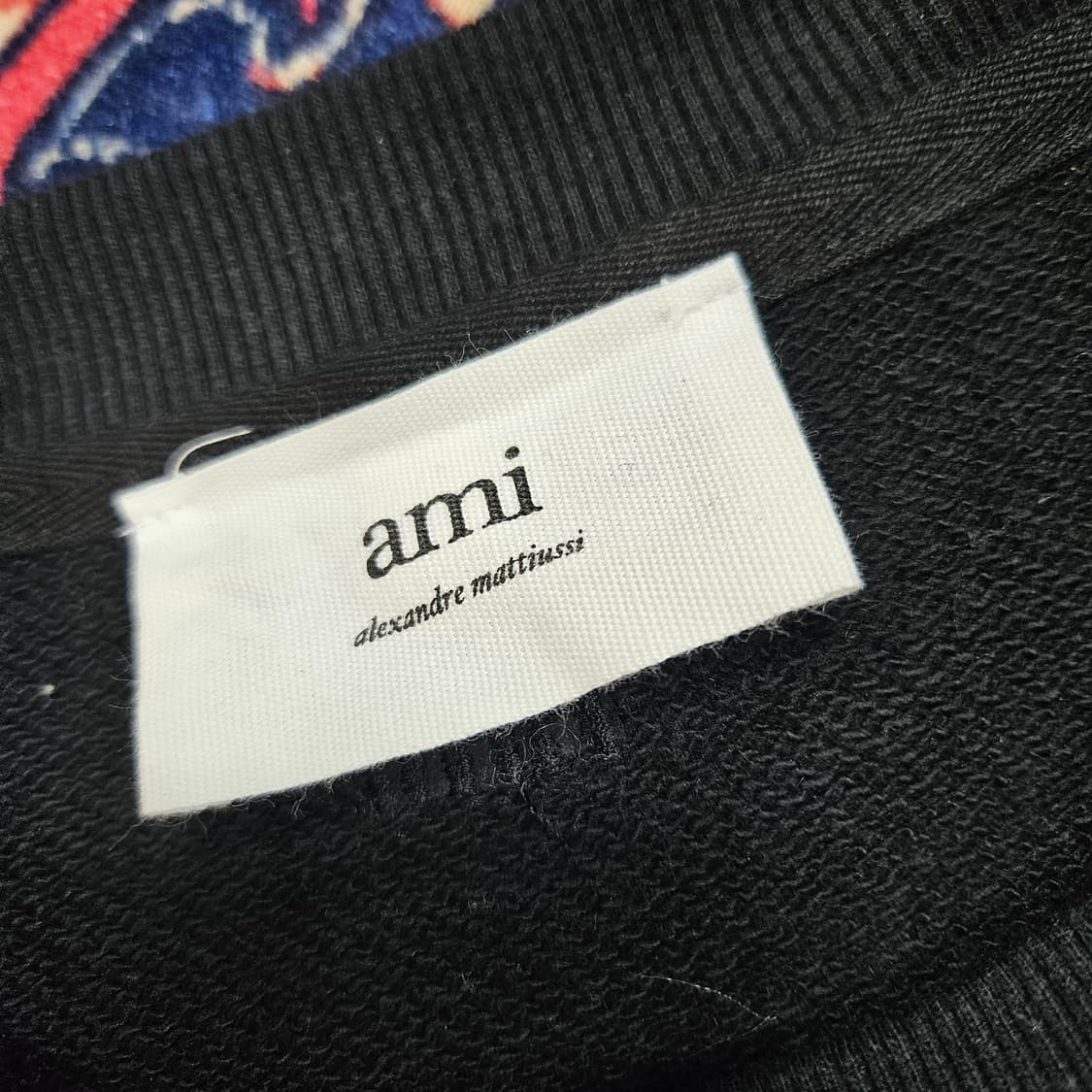 아미(AMI) 스몰 하트 스웻 맨투맨 티셔츠 XL size 105-110 상품이미지5