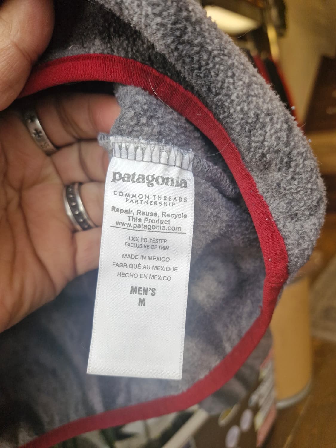 Z-542 파타고니아 신칠라 아즈텍 네이티브 스톤핸지 상품이미지7