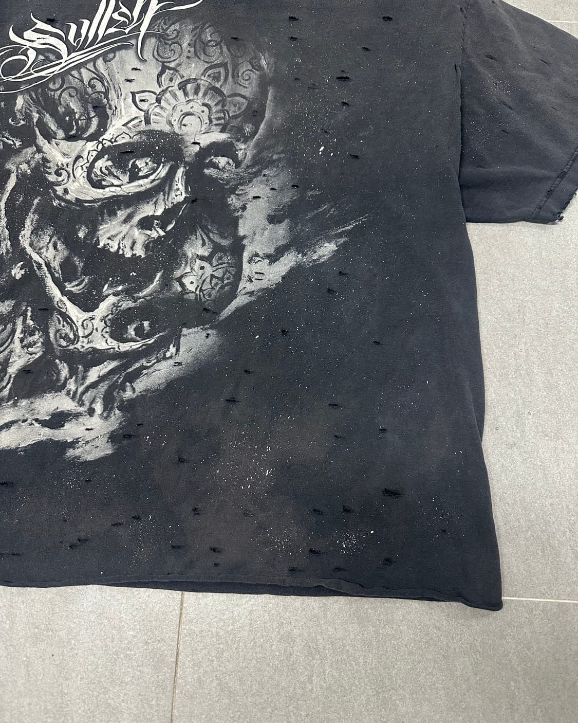 (2XL)스컬 USA 커스텀 반팔-M2003 상품이미지2