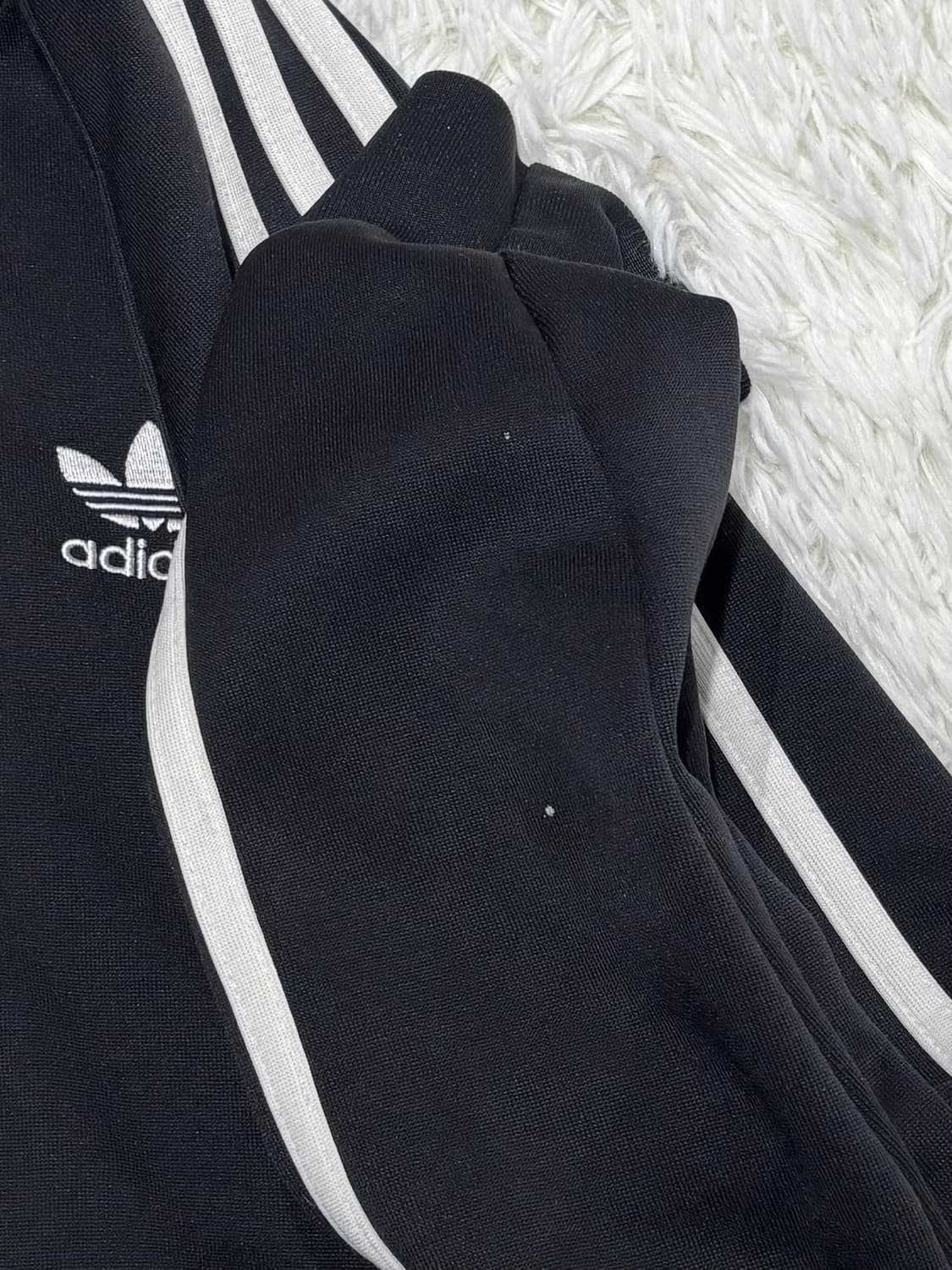 아디다스 유로파 블랙 삼선 트랙탑 상품이미지7