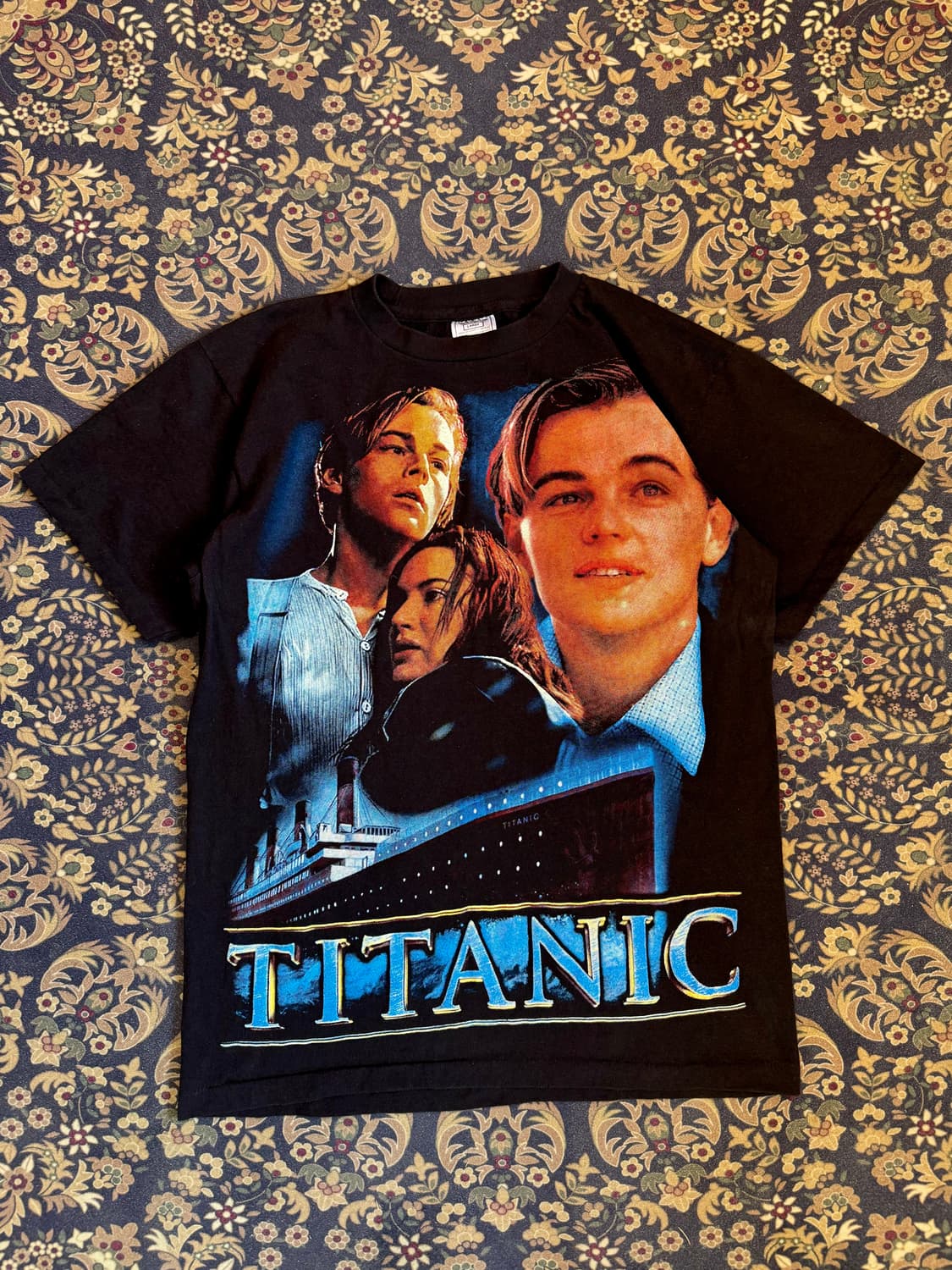 1998 타이타닉 무비 오리지널 프로모 빈티지 티셔츠 상품이미지1