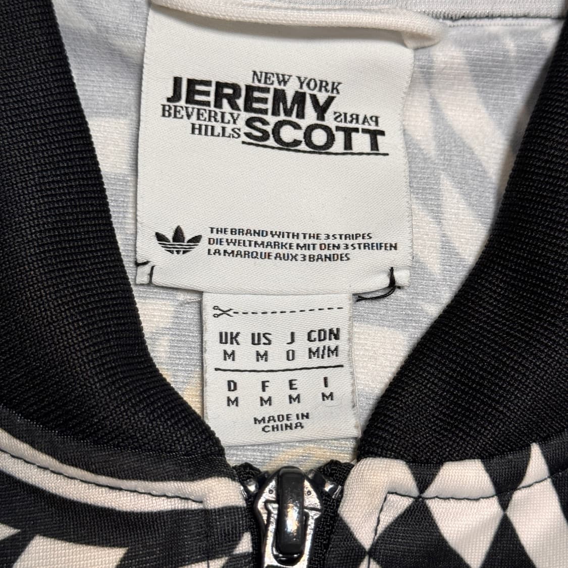 아디다스 빈티지 제레미스캇 옵아트 트랙탑 져지 자켓 상품이미지4