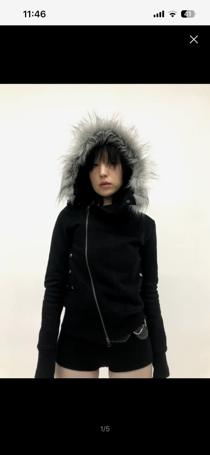 begbegbeg 퍼후드집업 상품이미지1