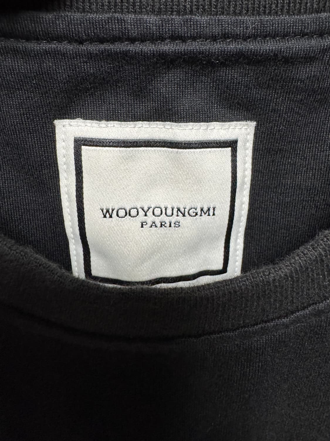 우영미 백로고 티셔츠 상품이미지3