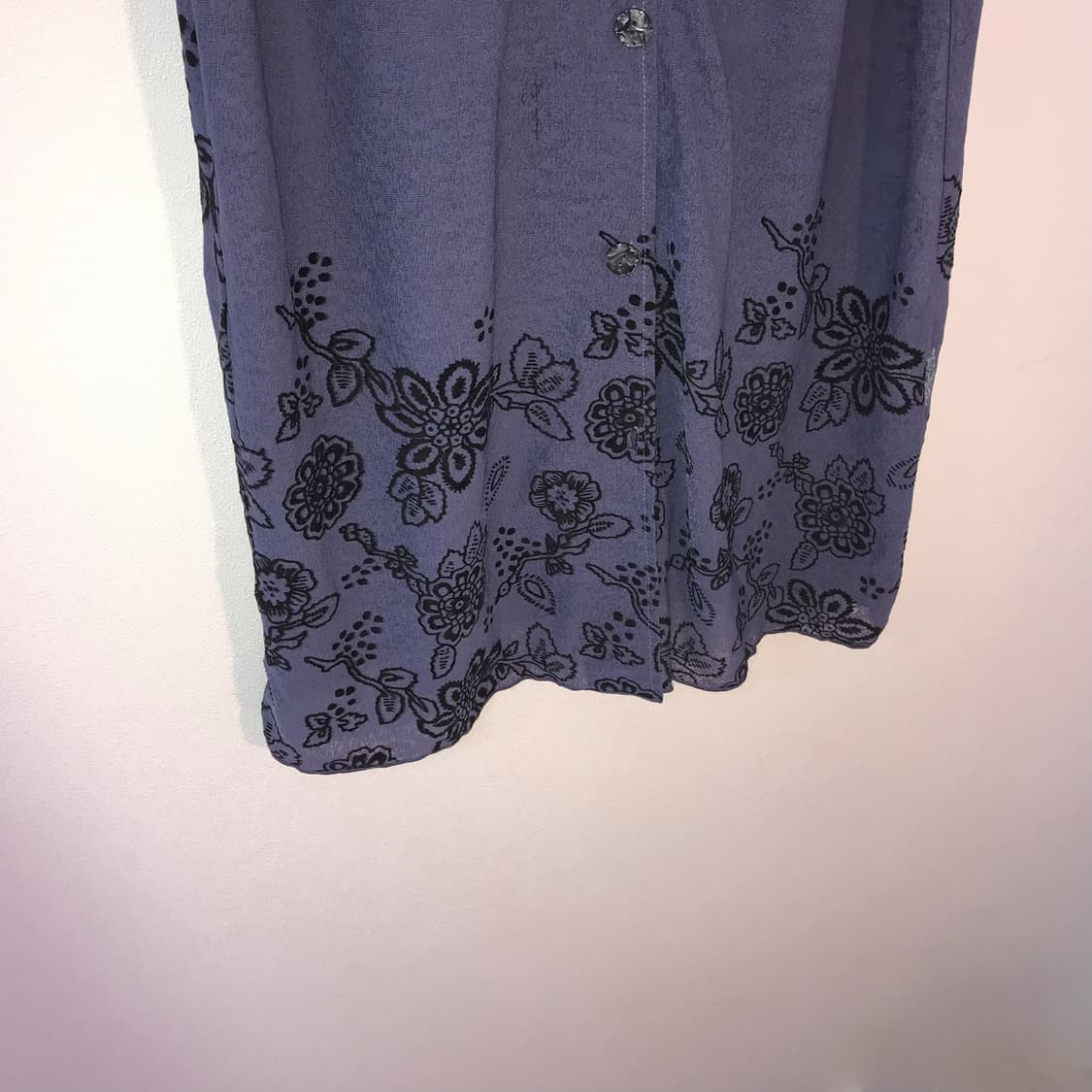 Floral Sleeveless Chiffon Shirt 상품이미지2