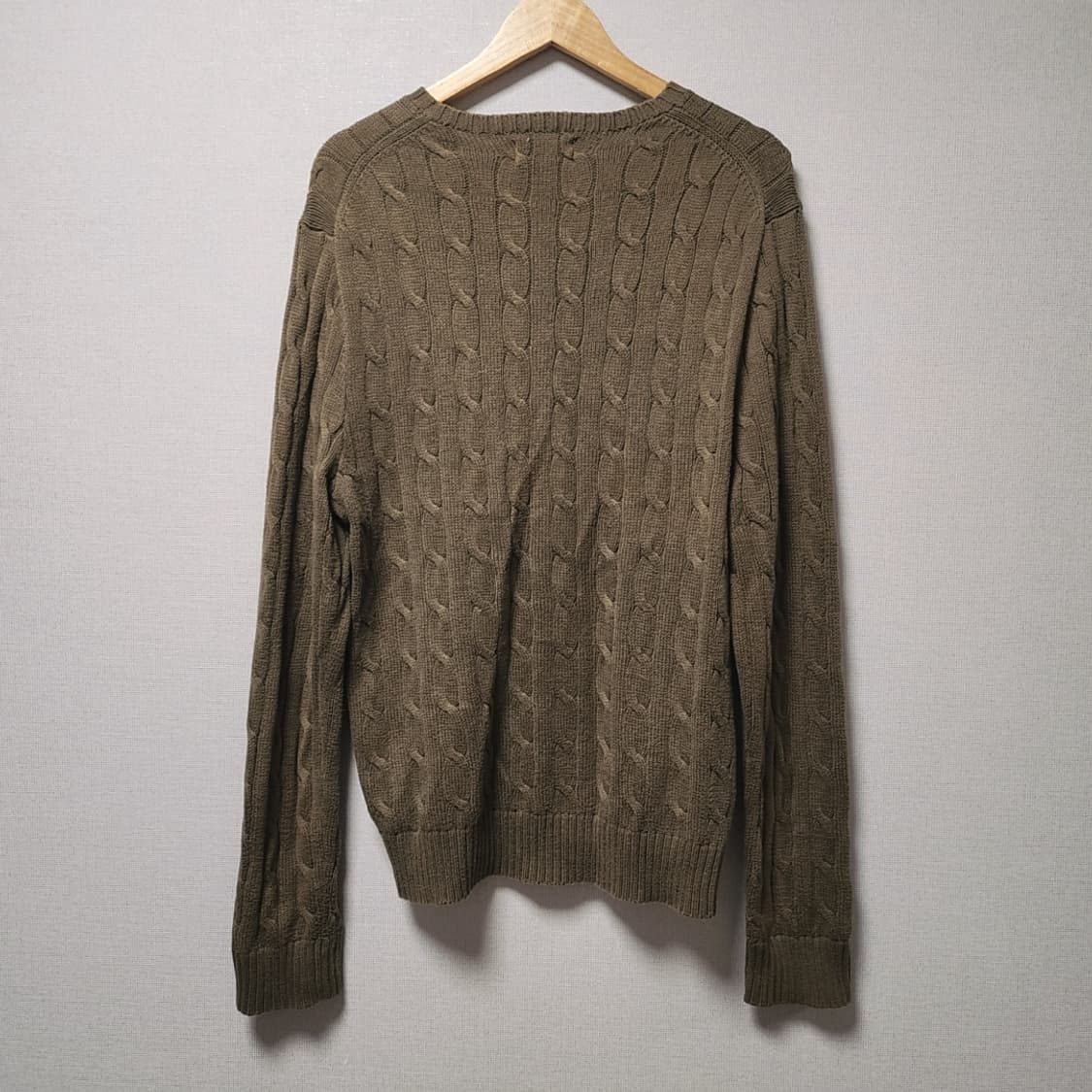 [L] 폴로 랄프로렌 케이블 꽈배기 니트 상품이미지2