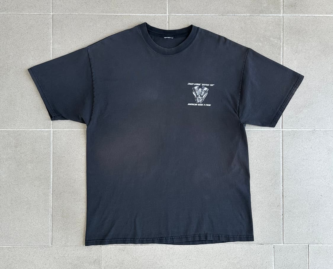 빈티지 모터사이클 티셔츠 XL 할리데이비슨 상품이미지2