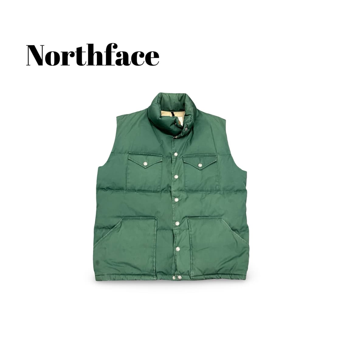 (100)90s usa노스페이스패딩조끼 상품이미지1