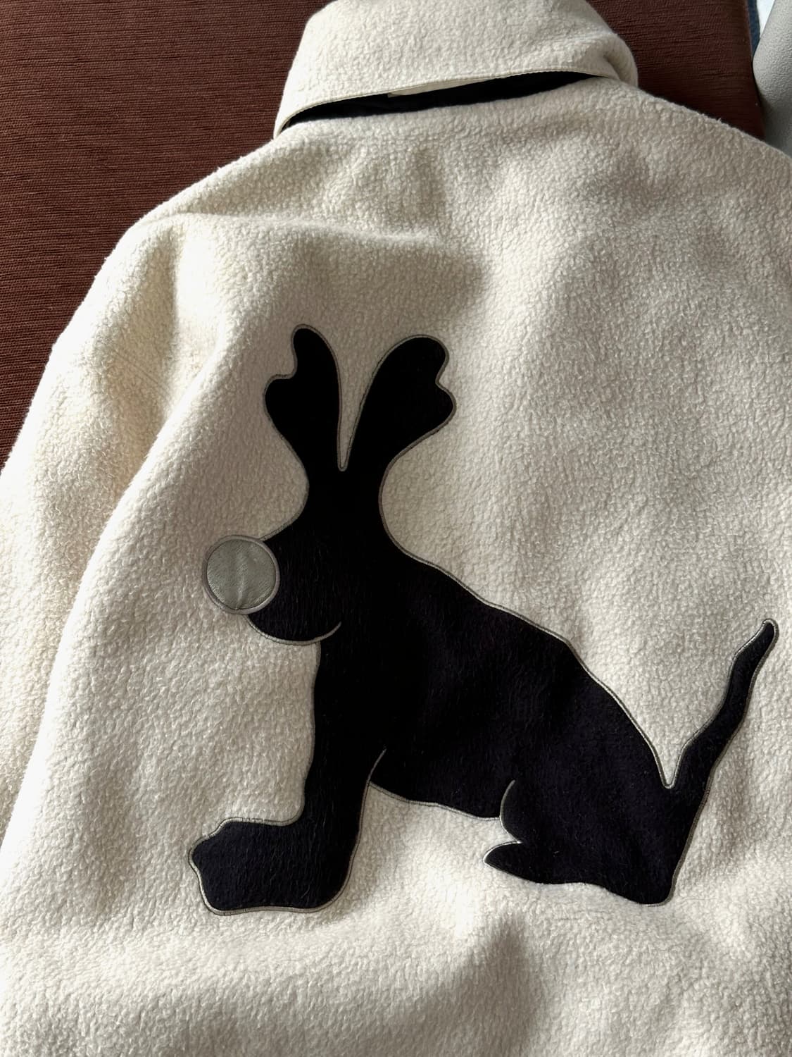 Fleece design wide zip blouson 상품이미지6