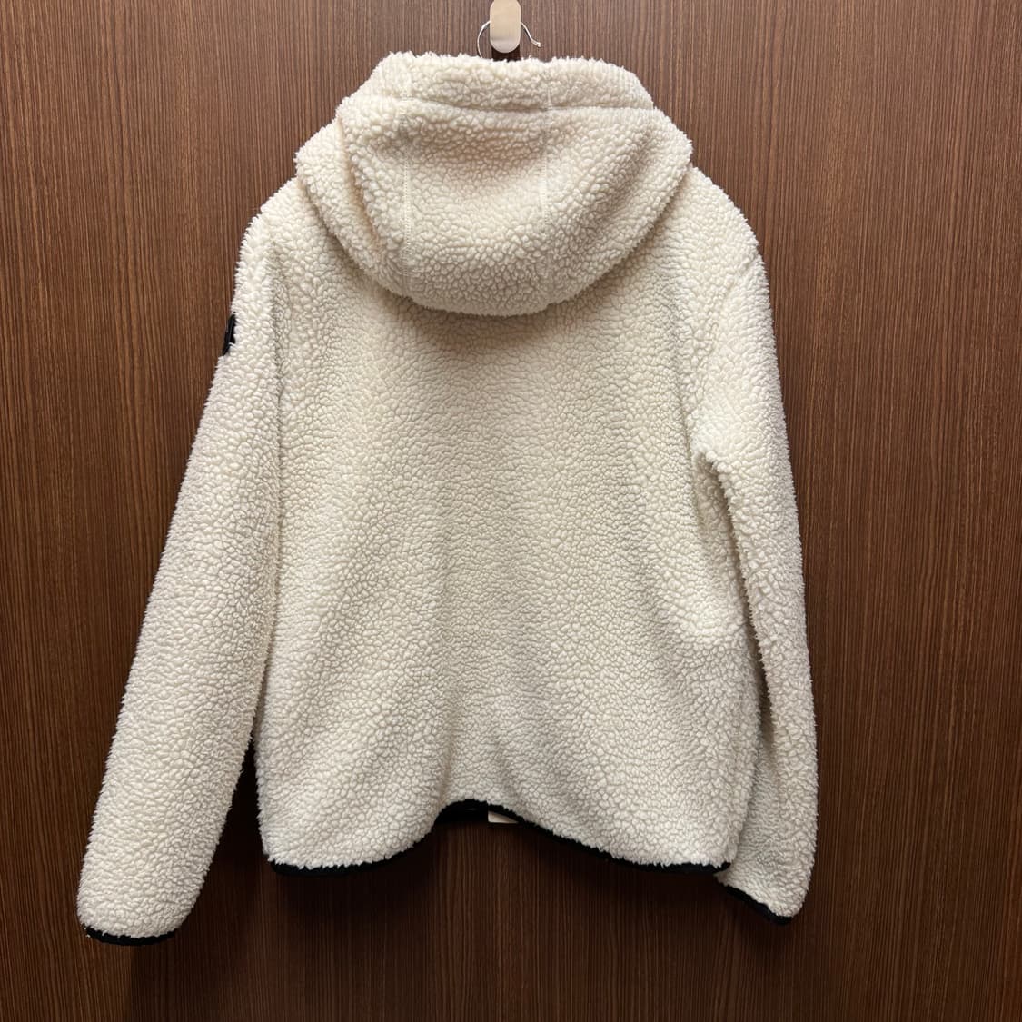 내셔널지오그래픽 와펜 뽀글이 후드집업 S 상품이미지4