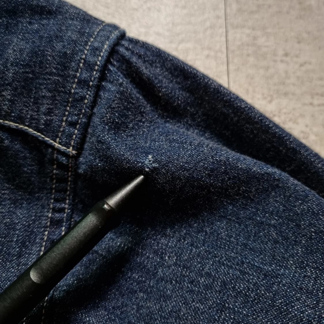 페로우즈 데님 웨스턴 셔츠 XL sz 상품이미지10