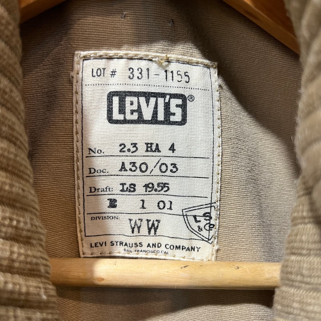 리바이스 사파리 워크자켓 상품이미지3