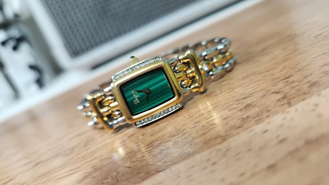 # 홍콩메이드 빈티지 여성 명품 골드콤비 시계 급처 상품이미지2