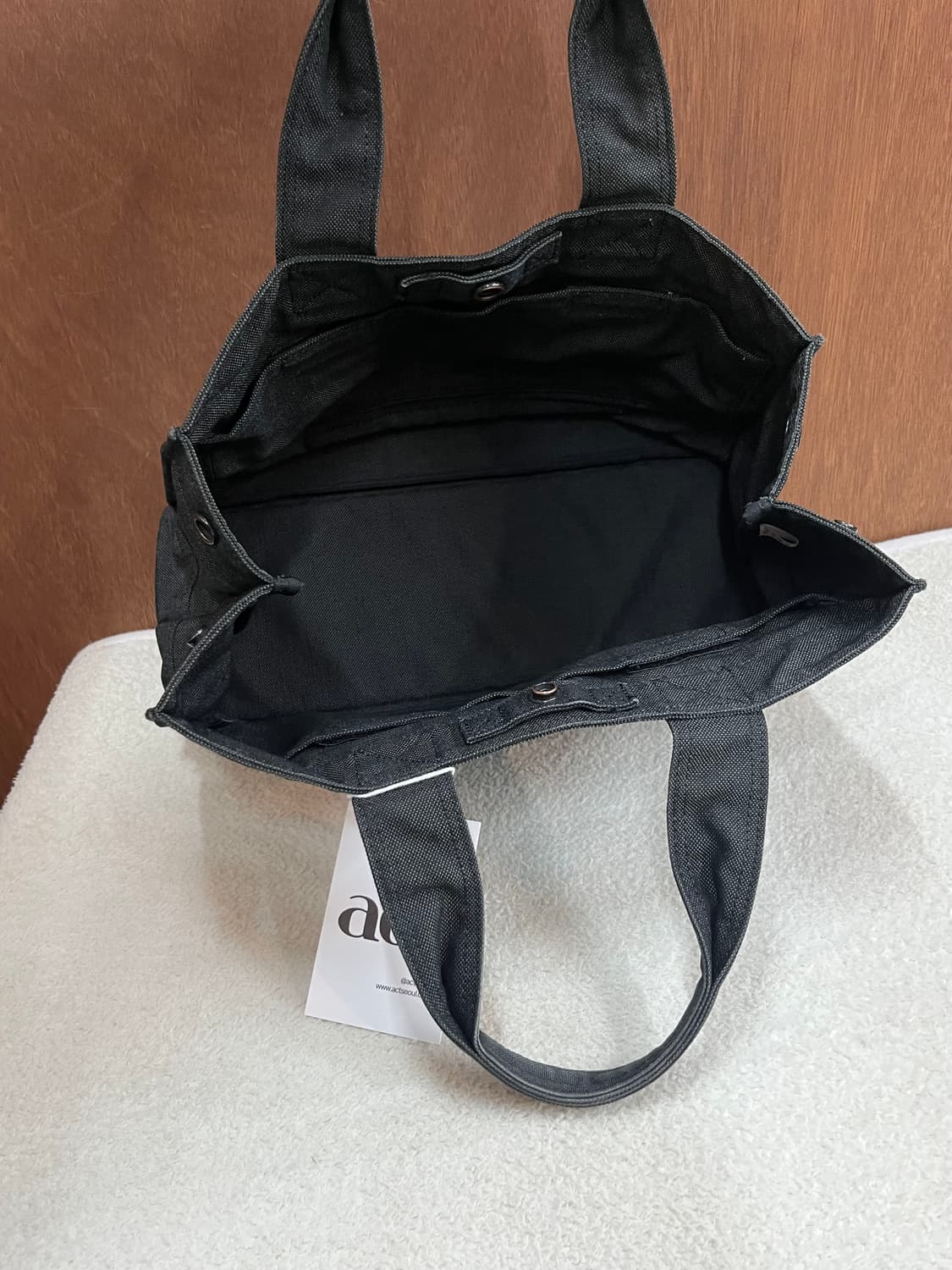 포터 스모키 토트백 블랙 상품이미지7