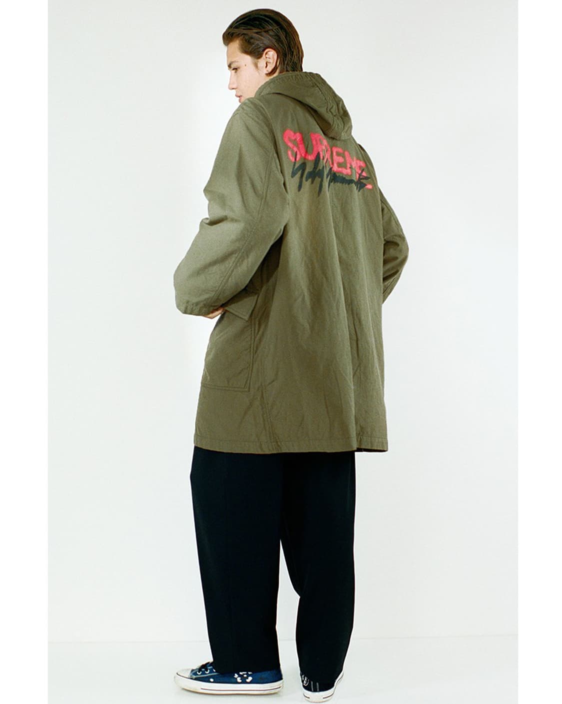 [M] 슈프림 x 요지 야마모토 파카 올리브 상품이미지3