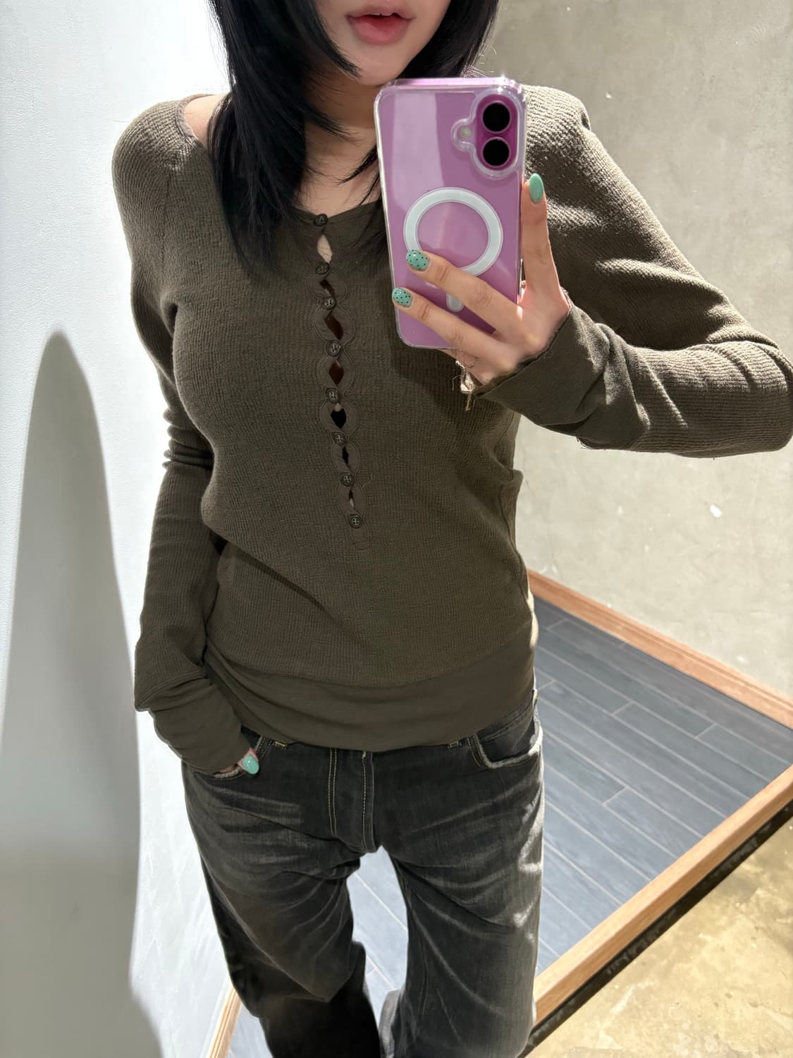 L.G.B 헨리넥 롱슬리브 상품이미지3