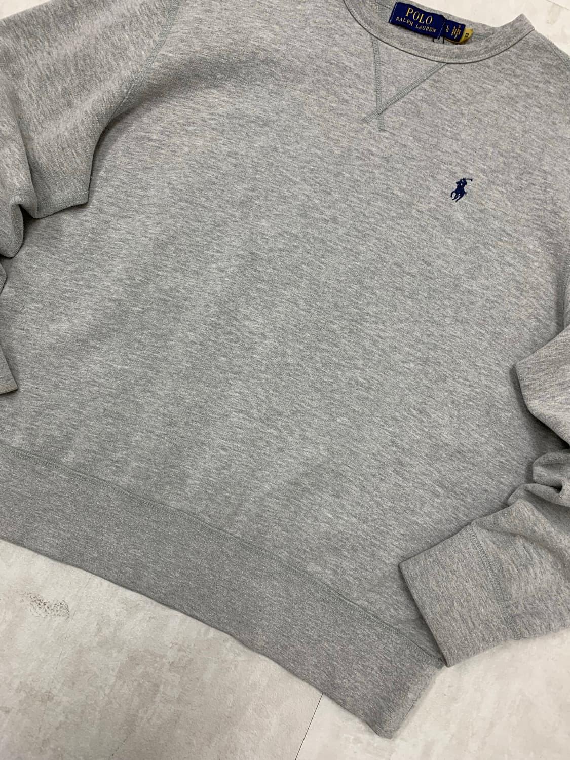 폴로 그레이 맨투맨 #614 상품이미지3