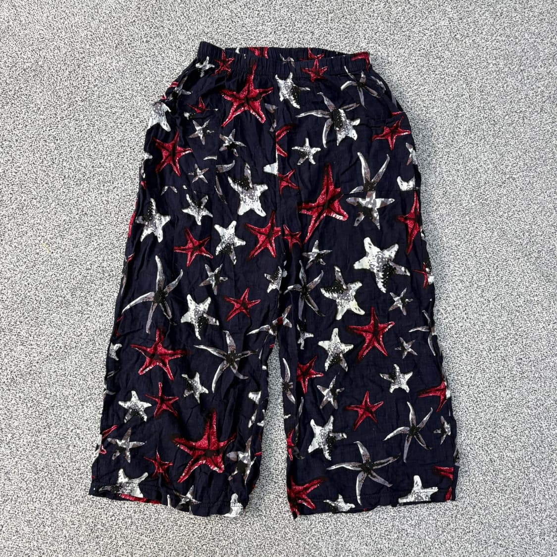 실측 여성 시원한 린넨 잠옷 바지 0416J 상품이미지1