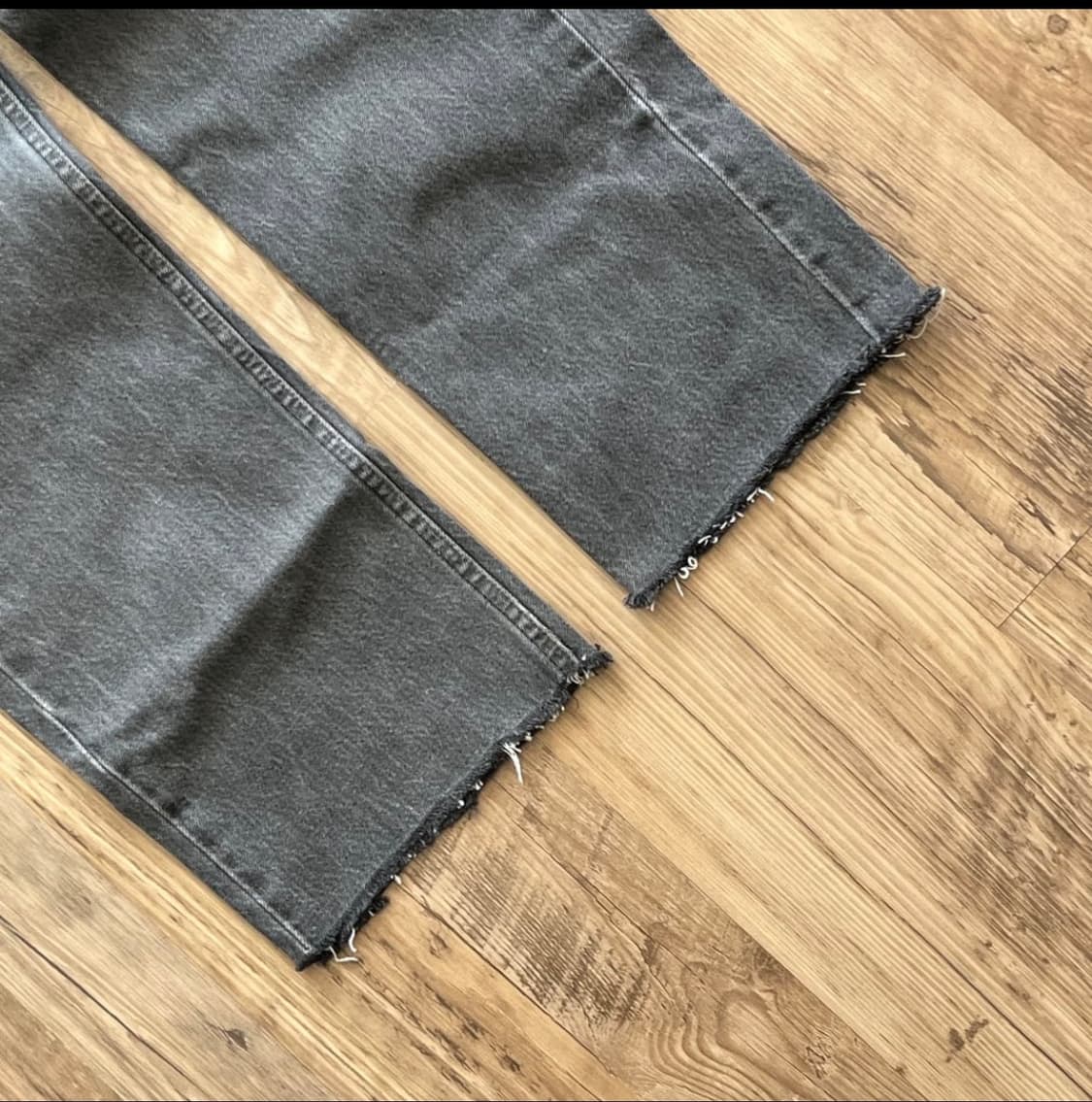 90s USA 리바이스 501 원블랙 흑청 상품이미지5