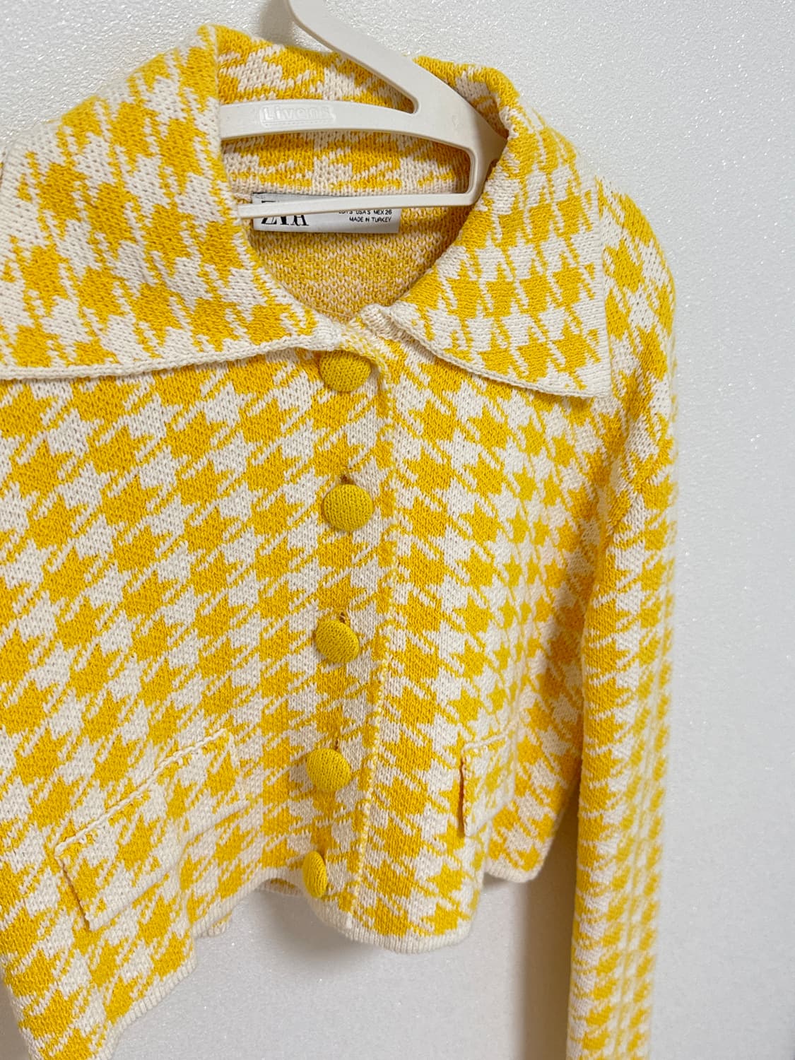 자라 트위드 니트 자켓 상품이미지3