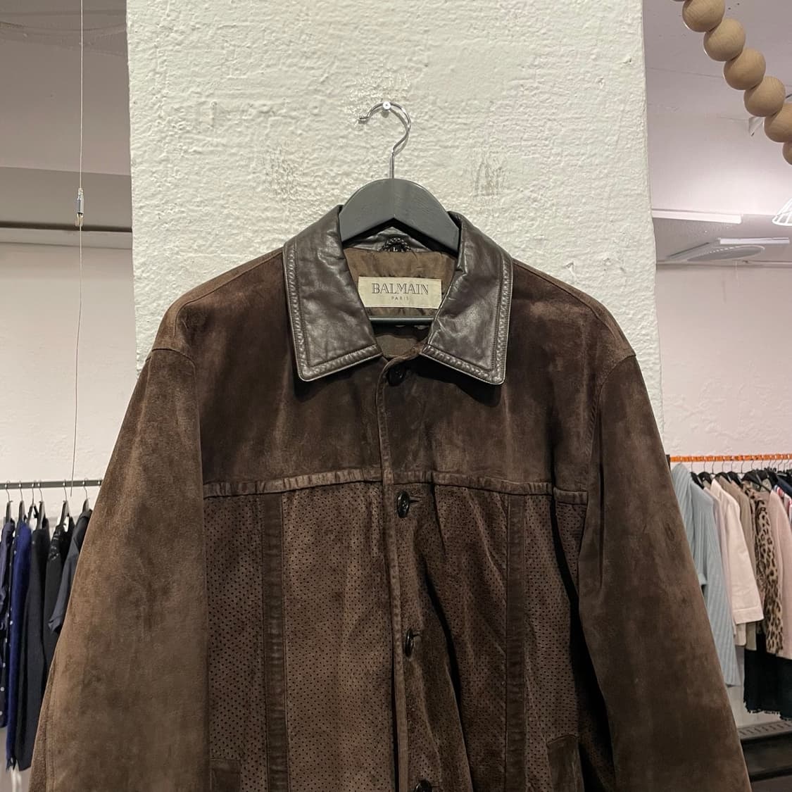 발망 레더 자켓 상품이미지2