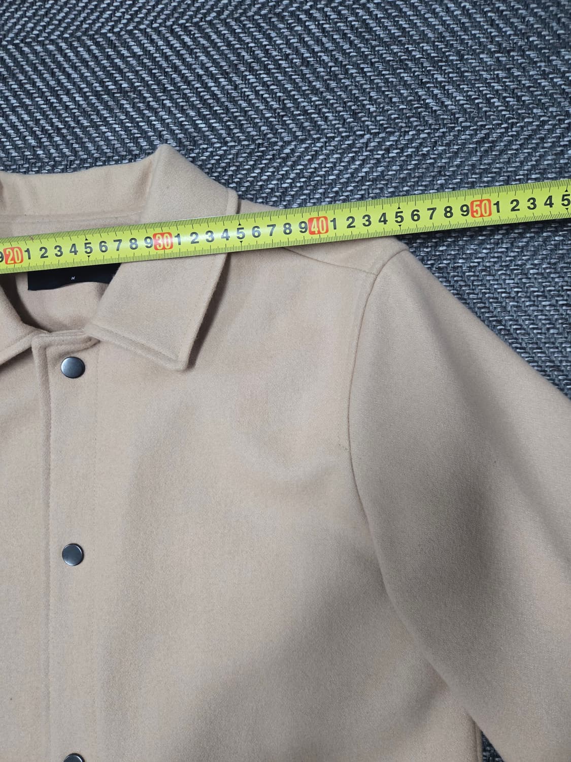 앤더슨벨 요한슨 울 코치 자켓 베이지 상품이미지6