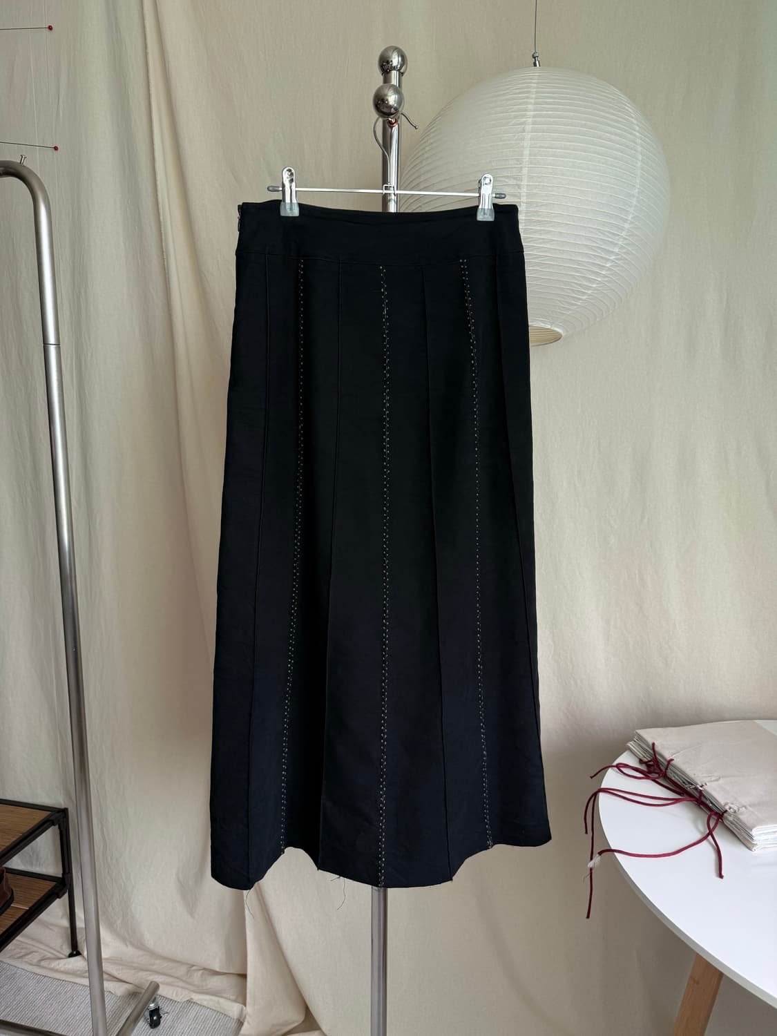 CECIO Stitch Long Skirt 상품이미지7