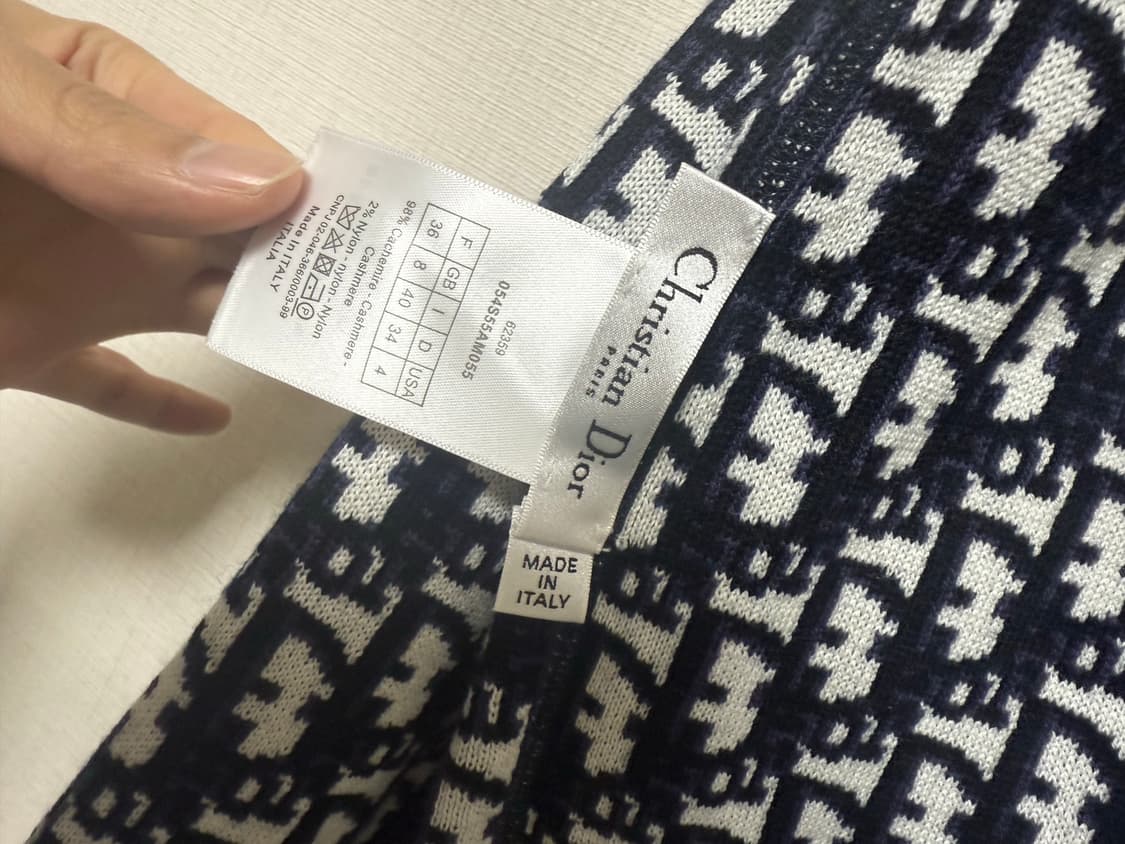 디올 캐시미어 니트 s 상품이미지5