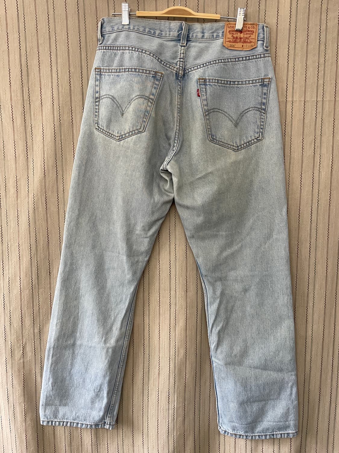 [33] 00s Levis 리바이스 빈티지 505 연청 컬러 상품이미지2