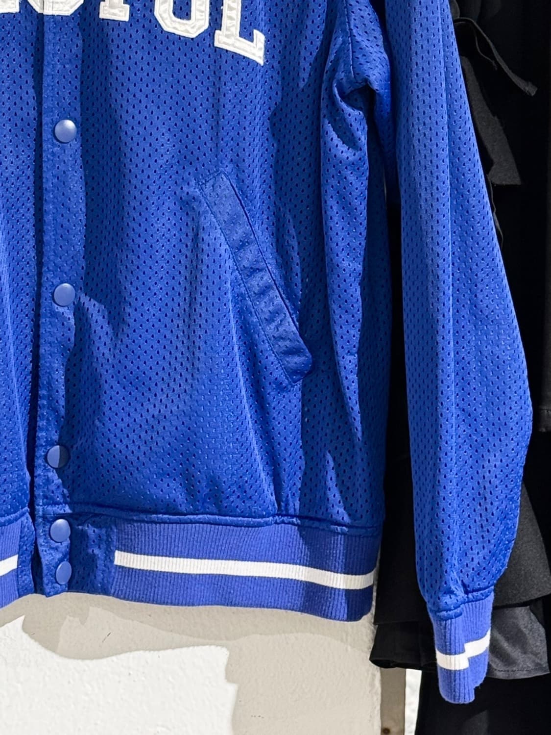 소프넷 FCRB 블루 메쉬 스타진 스타디움 점퍼 상품이미지5