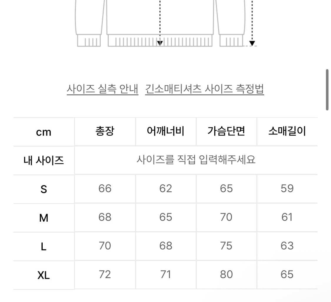 더 아이덴티디 프로젝트 맨투맨(L) 상품이미지3