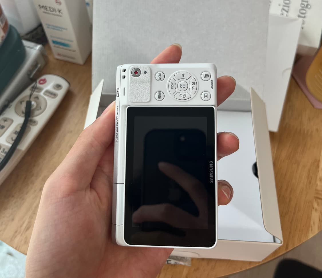 삼성 NX mini 미러리스 카메라 화이트 상품이미지5
