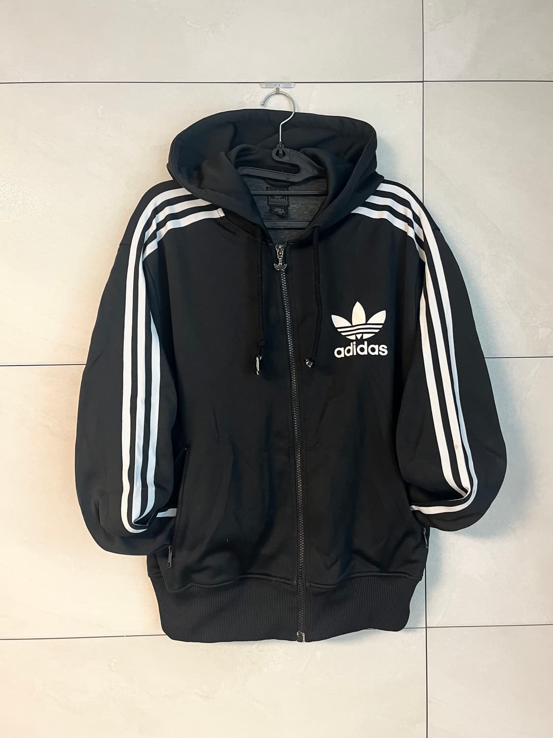 아디다스 파이어버드 대장 후드 져지 블랙 [100] 상품이미지3