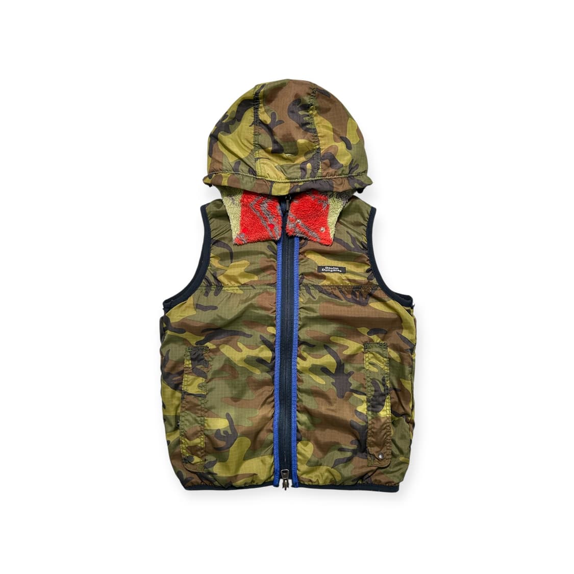 Denim dungaree 키즈 플리스베스트(120) 상품이미지1