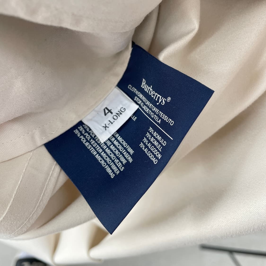 버버리 금장 더블 트렌치 코트 상품이미지10