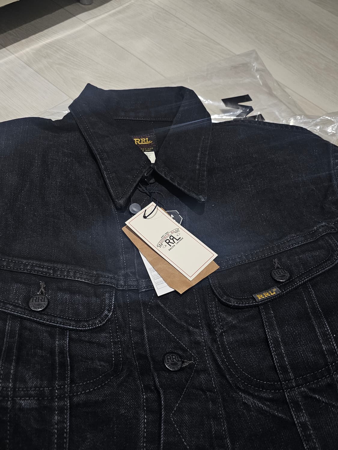 RRL 데님 트러커 자켓 M(새상품) 상품이미지4